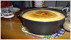 Soufflé au fromage et au poivron
